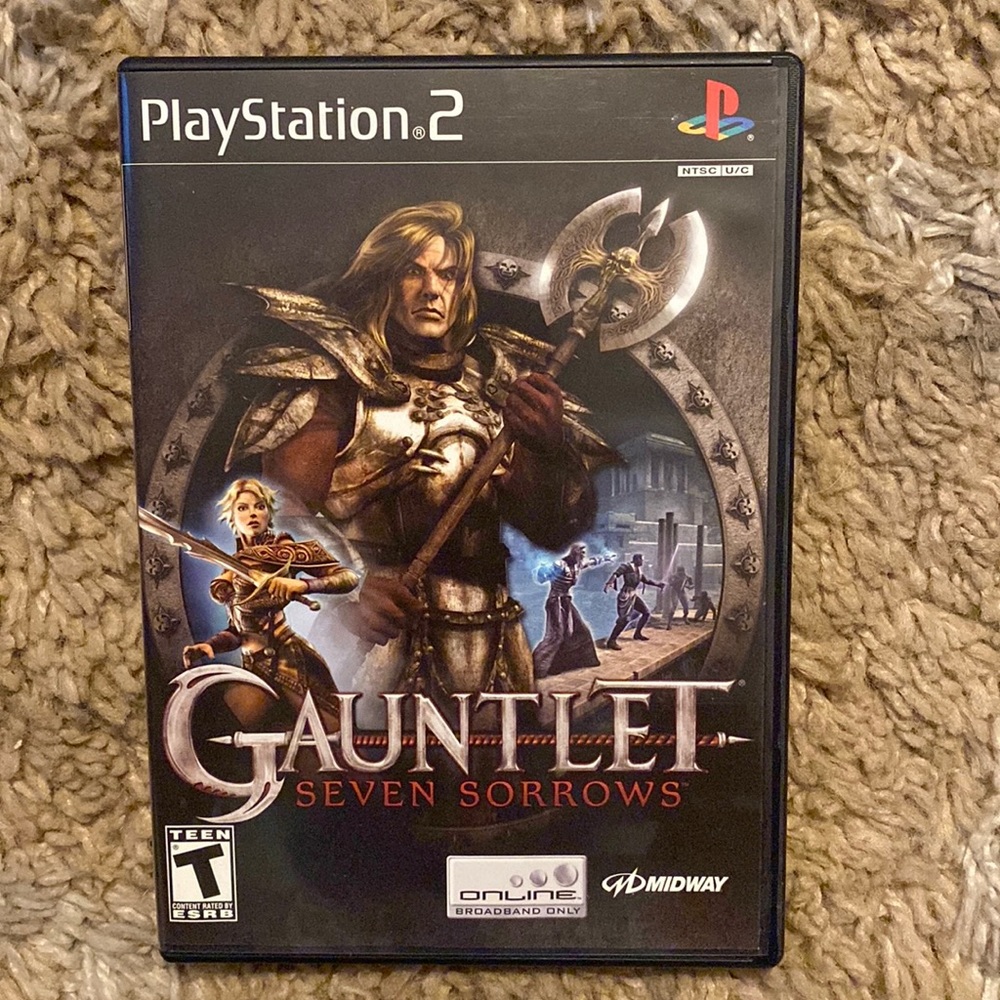 Gauntlet Seven Sorrows Play Station 2 Game